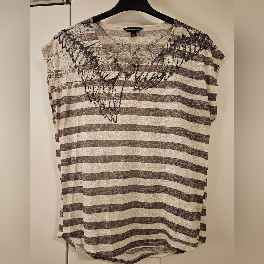 Striped Burnout with Wings